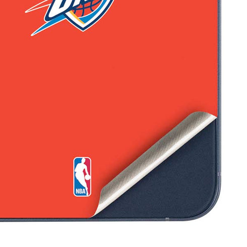 NBA Oklahoma City Thunder Standard - Orange Galaxy A35 5G Skin